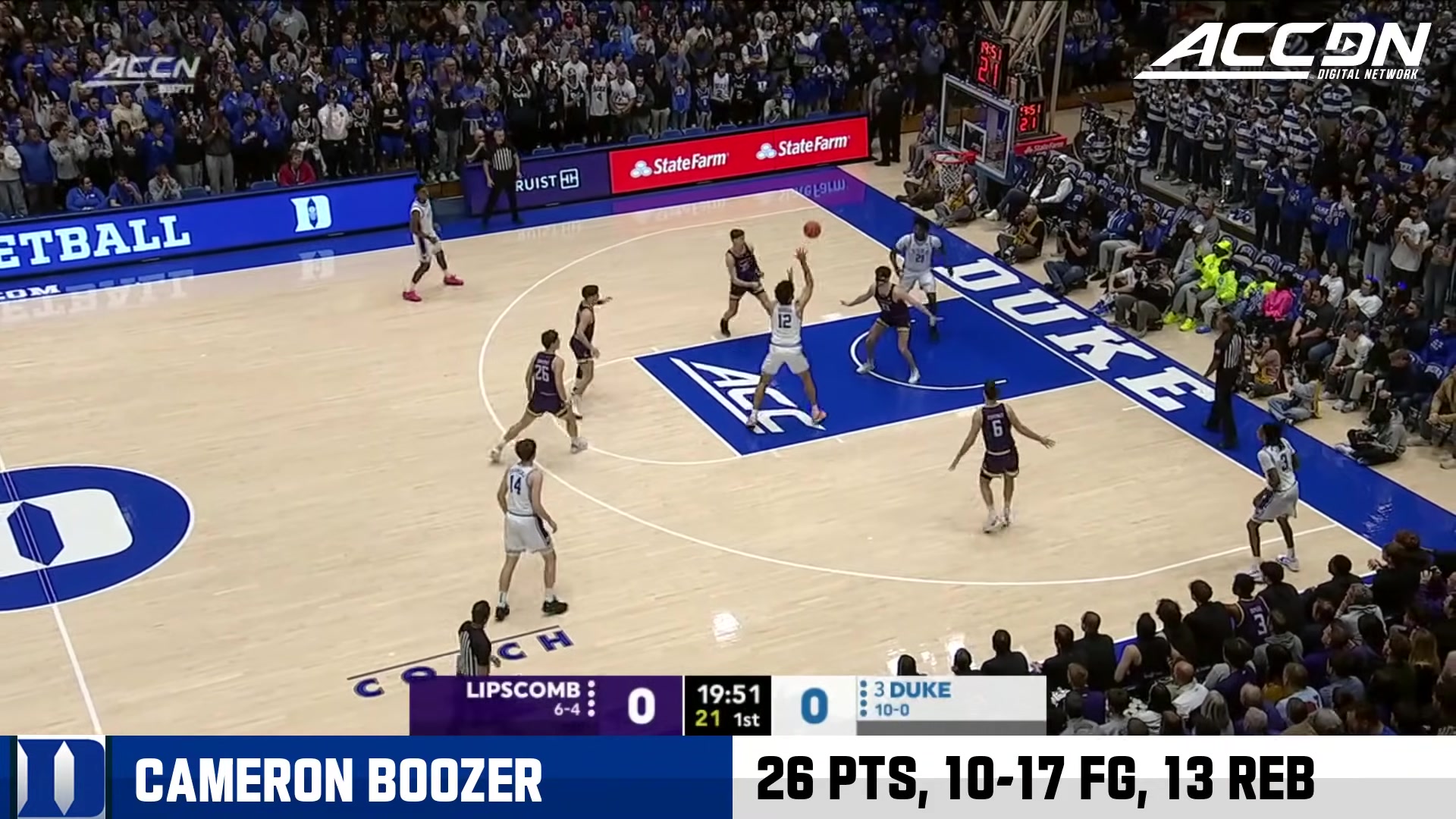 [新闻简讯]状元大热！布泽尔儿子场均轰23.3+10.2+3.7 率蓝魔豪取开季11连❗胜(图2)