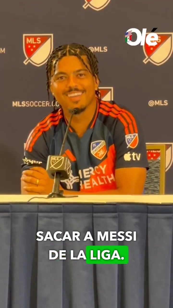 如何成為MLS MVP？辛辛那提巴西中場(chǎng)調(diào)侃：把梅西弄出大聯(lián)盟